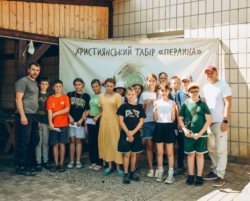 Спільне фото табору «Перлина»